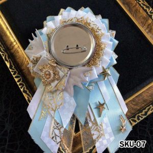 Ita Bag Rosette Ribbon Badge Display 75mm