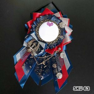 Ita Bag Rosette Ribbon Badge Display 75mm