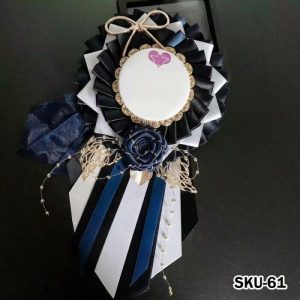 Ita Bag Rosette Ribbon Badge Display 75mm