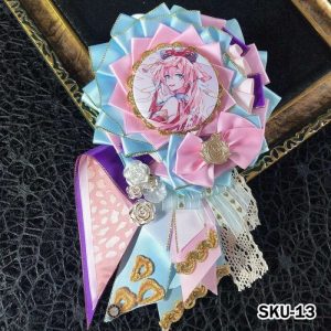 Ita Bag Rosette Ribbon Badge Display 75mm