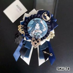 Ita Bag Rosette Ribbon Badge Display 75mm