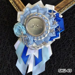 Ita Bag Rosette Ribbon Badge Display 75mm