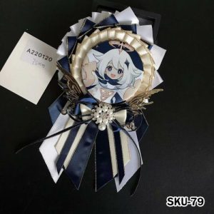 Ita Bag Rosette Ribbon Badge Display 75mm