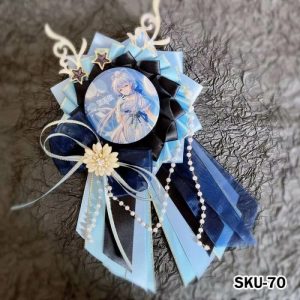 Ita Bag Rosette Ribbon Badge Display 75mm