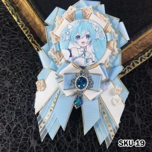 Ita Bag Rosette Ribbon Badge Display 75mm