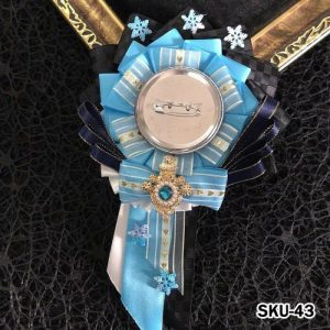 Ita Bag Rosette Ribbon Badge Display 75mm