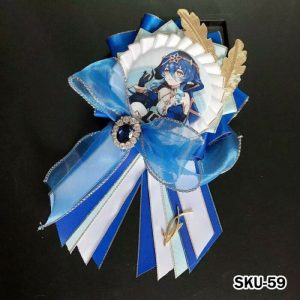 Ita Bag Rosette Ribbon Badge Display 75mm