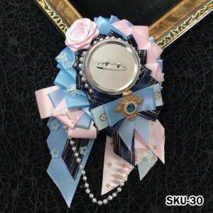 Ita Bag Rosette Ribbon Badge Display 75mm