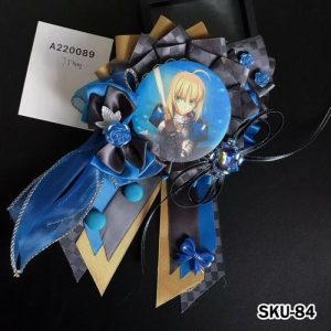 Ita Bag Rosette Ribbon Badge Display 75mm