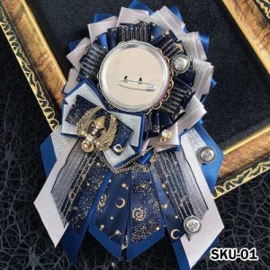 Ita Bag Rosette Ribbon Badge Display 75mm