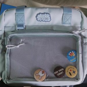 Ita Bag with Clear Window – Multiple Color Options for Kpop and Anime Merch Display | Gift for Idol Fans, Collectors & Cosplay Lovers