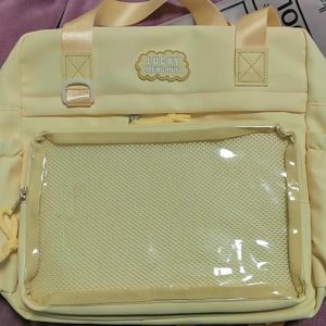 Ita Bag with Clear Window – Multiple Color Options for Kpop and Anime Merch Display | Gift for Idol Fans, Collectors & Cosplay Lovers