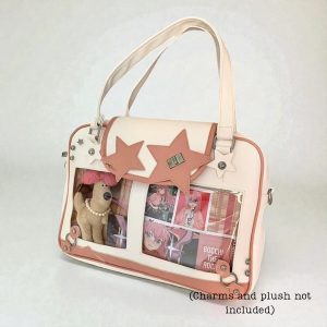 Ita Shoulder Bag Kawaii Handbag Anime Ita Purse Cute Y2K Aesthetic Bag kpop Concert Tote