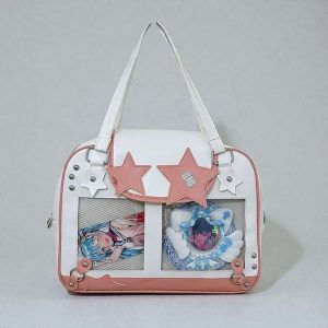 Ita Shoulder Bag Kawaii Handbag Anime Ita Purse Cute Y2K Aesthetic Bag kpop Concert Tote