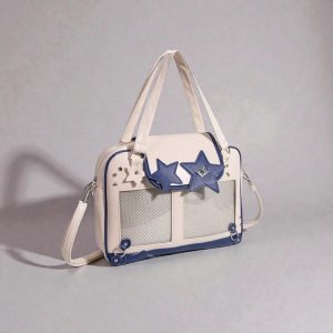 Ita Shoulder Bag Kawaii Handbag Anime Ita Purse Cute Y2K Aesthetic Bag kpop Concert Tote