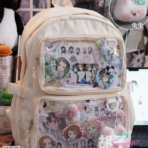 Japanese Ita Backpack – Kawaii Anime Display Bag, School Travel