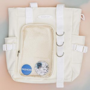Japanese Ita Bag: Kawaii Transparent Shoulder Tote - Ulzzang Fashion