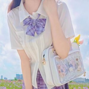 Japanese Transparent Ita Bag JK Uniform Bag