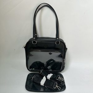 Kawaii Bear, Rabbit, Cat Square Student Ita Bag