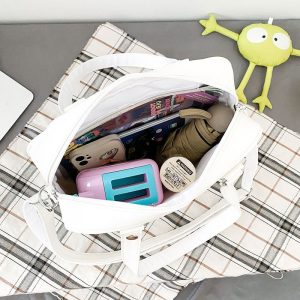 Kawaii Candy Color Ita JK Lolita PU Crossbody Shoulder Bag