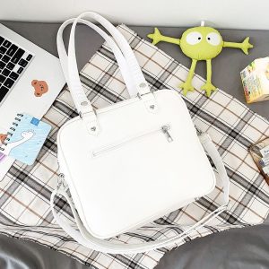 Kawaii Candy Color Ita JK Lolita PU Crossbody Shoulder Bag