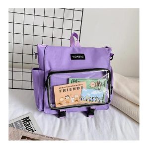 Kawaii Ita Backpack | Transparent Display Bag, Harajuku School Tote