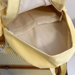 Kawaii Ita Backpack: Transparent Plush Doll Display - Anime School Bag