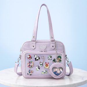 Kawaii Ita Bag – Anime Pin Display Purse
