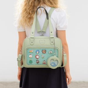 Kawaii Ita Bag – Anime Pin Display Purse