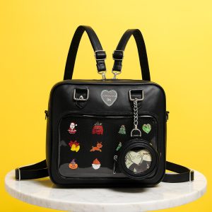 Kawaii Ita Bag – Anime Pin Display Purse