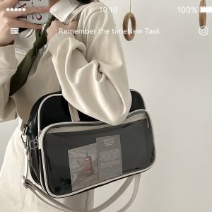 Kawaii Ita Crossbody Shoulder Women Transparent JK Bag Handbags