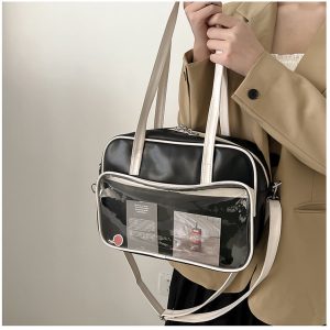 Kawaii Ita Crossbody Shoulder Women Transparent JK Bag Handbags