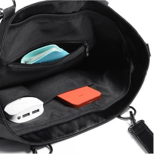 Large Capacity Black Badge Ita Bag Tote Bag