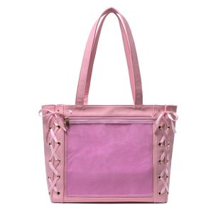 Large Capacity Ribbon Bow Ita Tote Bag