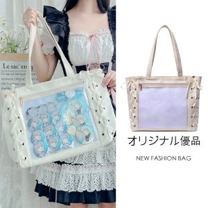 Large Capacity Ribbon Bow Ita Tote Bag