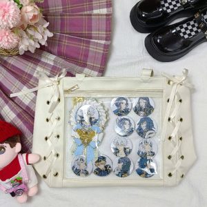 Large Capacity Ribbon Bow Ita Tote Bag