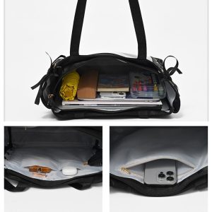 Large Capacity Ribbon Bow Ita Tote Bag