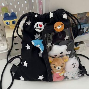 Large-Capacity Star Drawstring Ita Bag