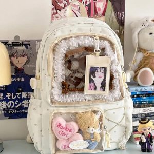 Large Ita Backpack for Women | DIY Anime Badge Bag
