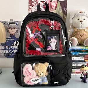 Large Ita Backpack for Women | DIY Anime Badge Bag
