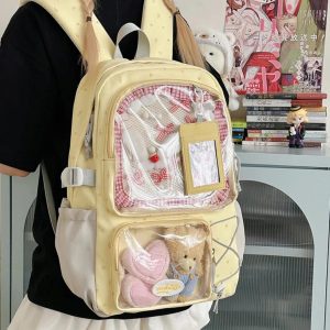 Large Ita Backpack for Women | DIY Anime Badge Bag