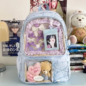 Large Ita Backpack for Women | DIY Anime Badge Bag