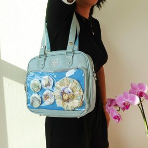 Large Ita Bag Crossbody with Insert, Anime Ita Bag, ita messenger bag, Window Bag, Pin Display Bag, Pin Purse, Itabag, Shoulder ita bags.