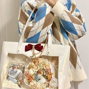 Large Kawaii Lolita Sweet JK Girls Student Shoulder School Bag