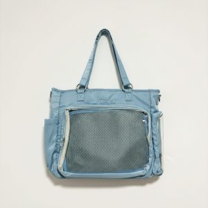 Large Multi-Way Tote Ita Bag– Custom Ita Bag, Transparent Pin Display Shoulder Bag, Travel & Everyday Bag, Nylon Backpack, Kawaii Ita Bag