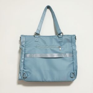 Large Multi-Way Tote Ita Bag– Custom Ita Bag, Transparent Pin Display Shoulder Bag, Travel & Everyday Bag, Nylon Backpack, Kawaii Ita Bag