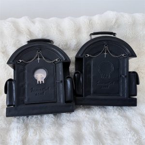Lolita Gothic Skull Tombstone Ita Bag & Doll Bag