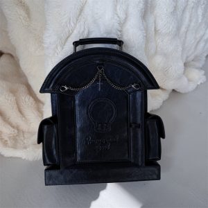 Lolita Gothic Skull Tombstone Ita Bag & Doll Bag