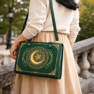 Lolita Magic Book Ita Bag Moon Star Japanese PU Shoulder Purse