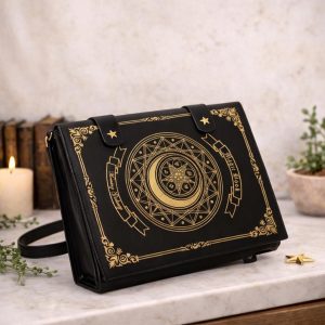 Lolita Magic Book Ita Bag Moon Star Japanese PU Shoulder Purse